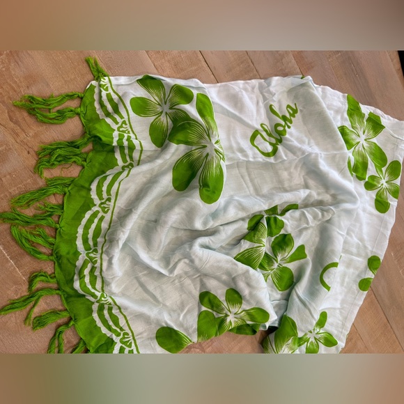 Hawaii Aloha swim vacation tourist souvenir swim bikini bottom sarong wrap - Picture 8 of 12